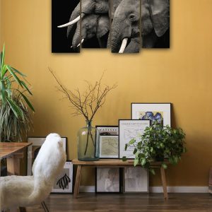 Elefantes 120x60cm