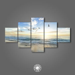 Atardecer en la playa